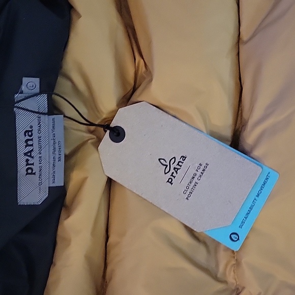 NWT Men's Prana "Novad Path Jacket" in Black & in Various Sizes - Picture 6 of 8